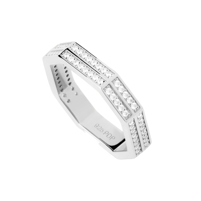 PDPAOLA Silver Ring/ AN02-A06-16