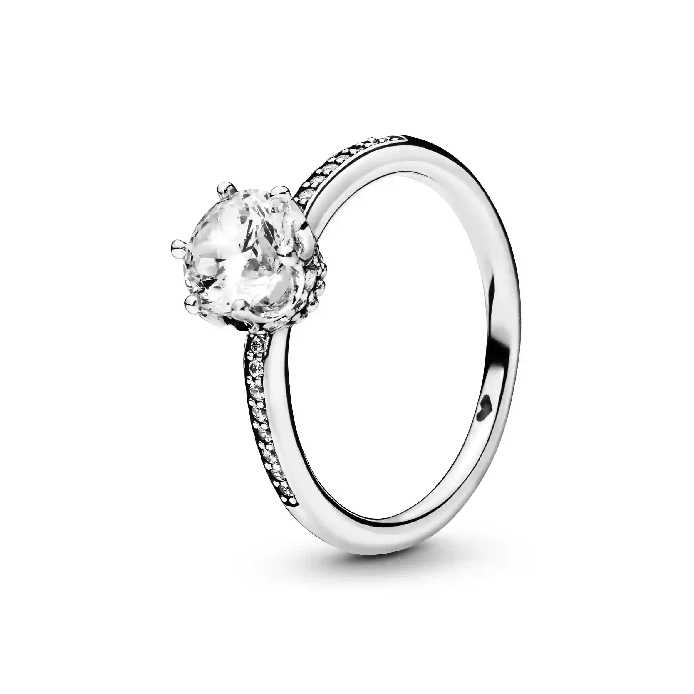 PANDORA Moments Silver Ring/ 198289CZ-56