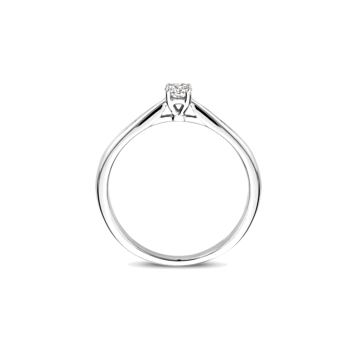 Blush Lab-Grown Diamonds 14K White gold Ring/ LG1000W-58