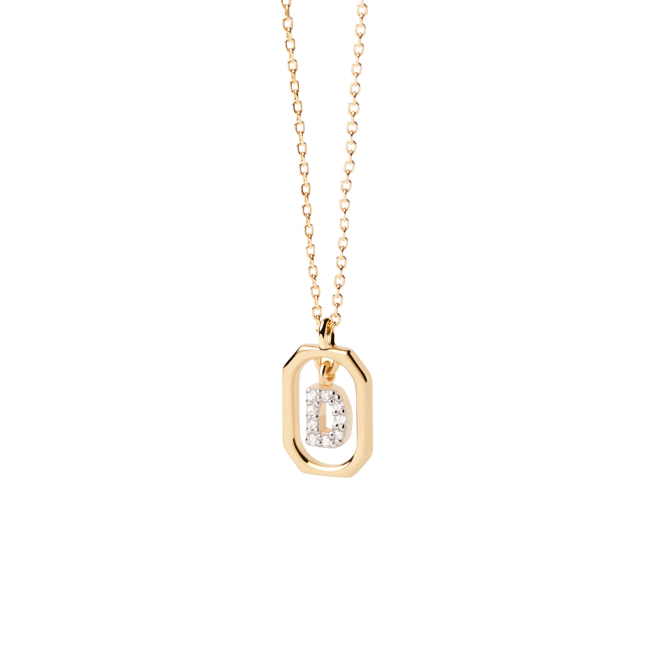 PDPAOLA 18K Gold Plated Silver Necklace/ CO01-515-U