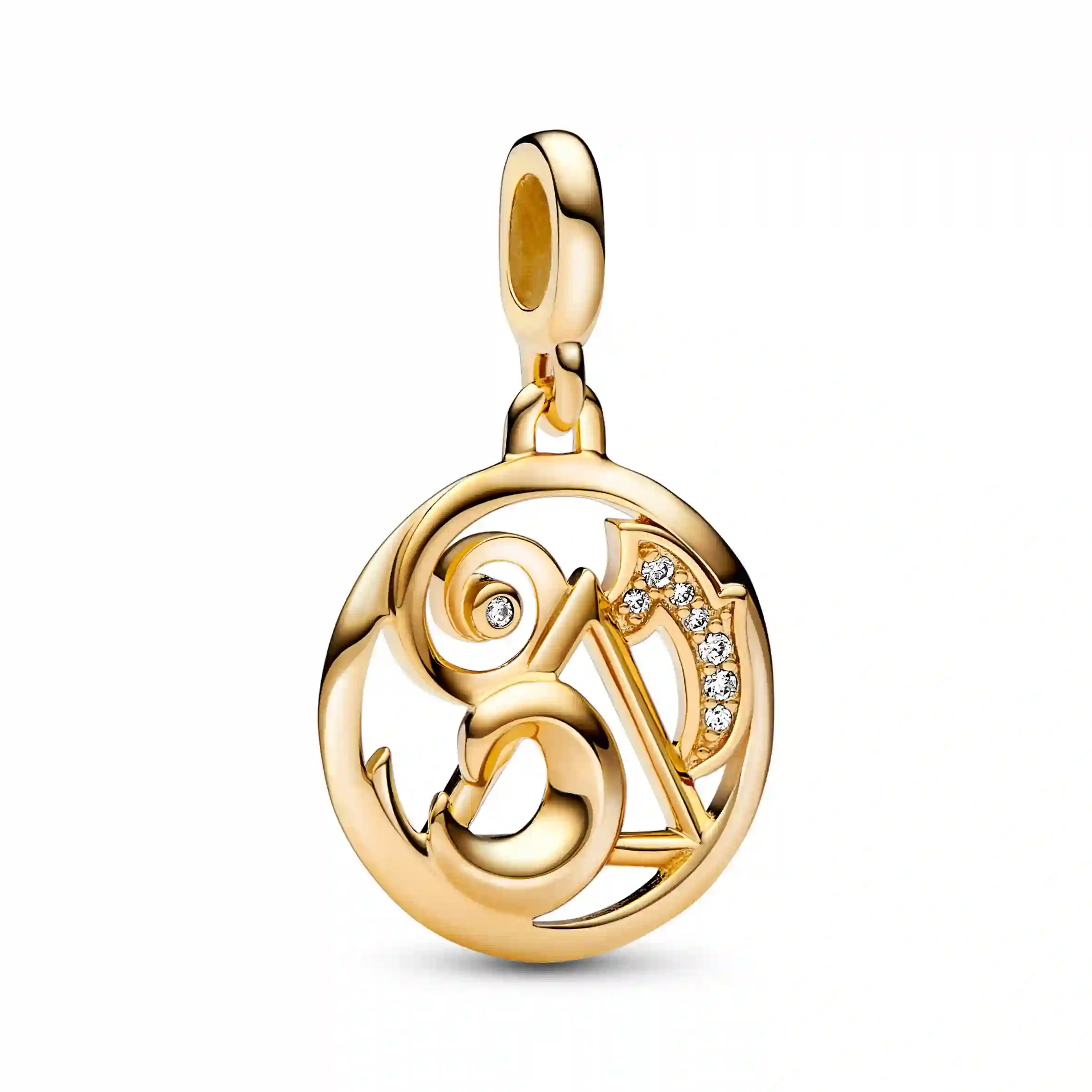 PANDORA Me 14K Gold Plated Silver Charm/ 762318C01