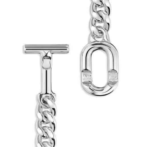 TOUS Silver Necklace/ 311692510