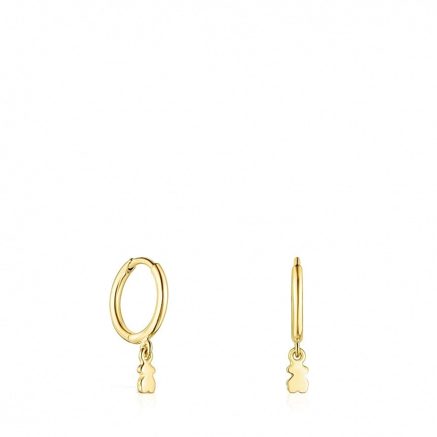 TOUS 18K Gold plated Silver Earring/ 018153570