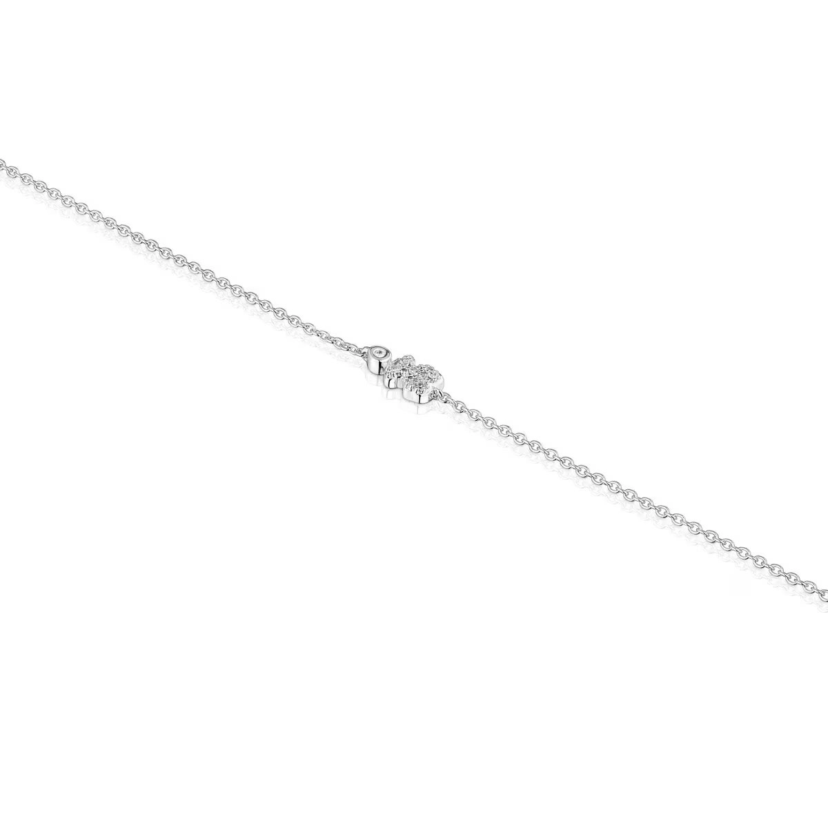 TOUS 18K White Gold Bracelet/ 1004104700