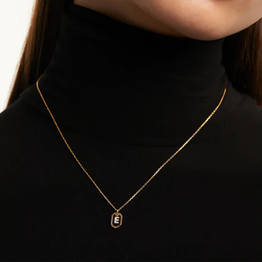 PDPAOLA 14K Gold Plated Silver Necklace/ CO01-516-U