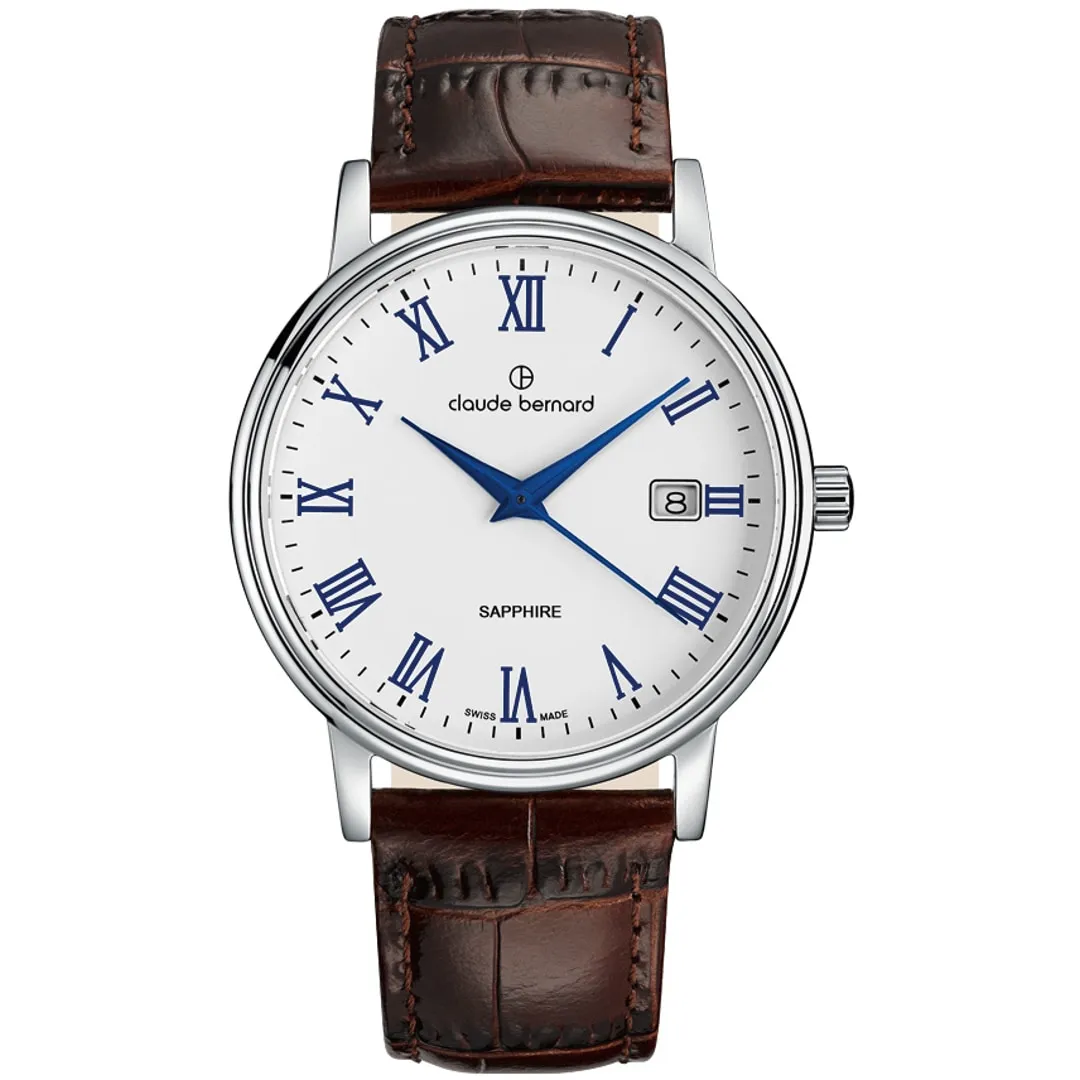 Claude Bernard Men's Wristwatch/ 53007 3 ARBUN Switzerland