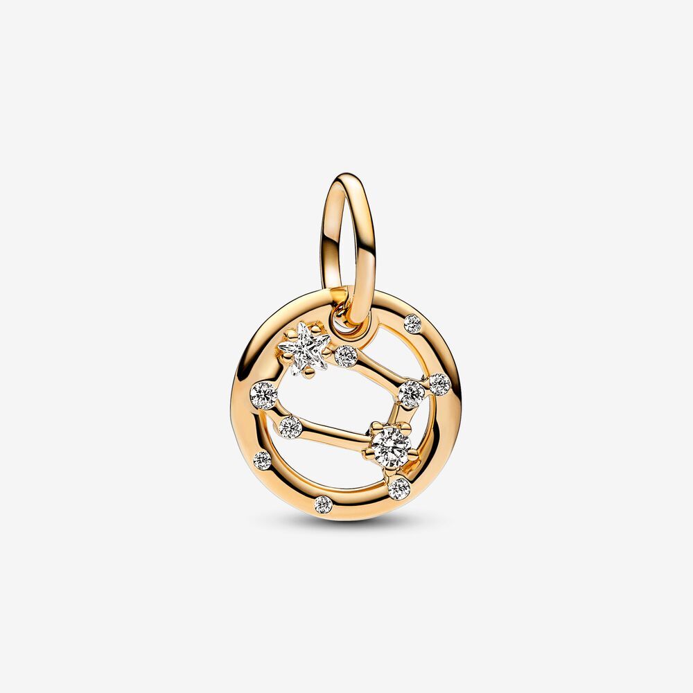 PANDORA Moments 14K Gold Plated Silver Charm/ 762711C01
