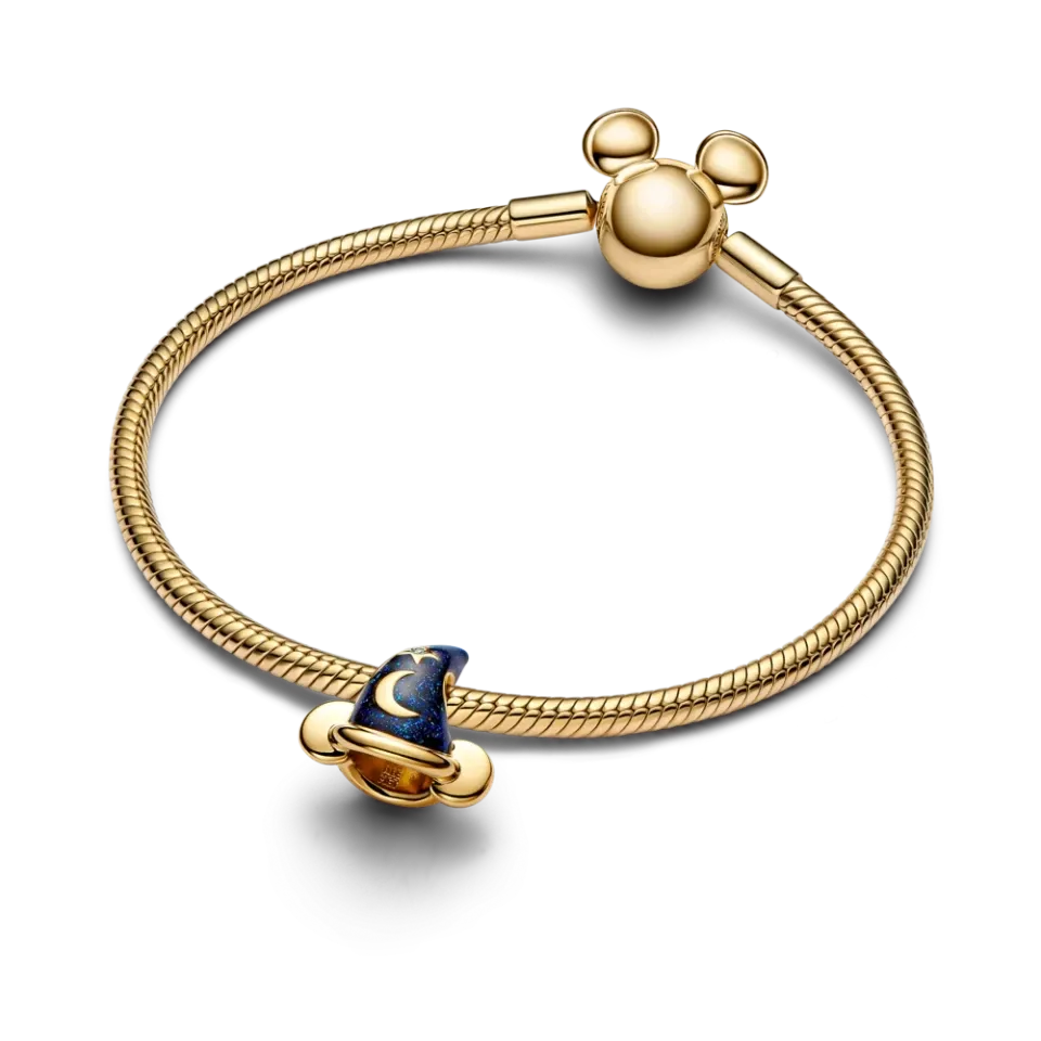 PANDORA | Pandora Disney 14K Gold Plated Charm/764207C01 | PANDORA