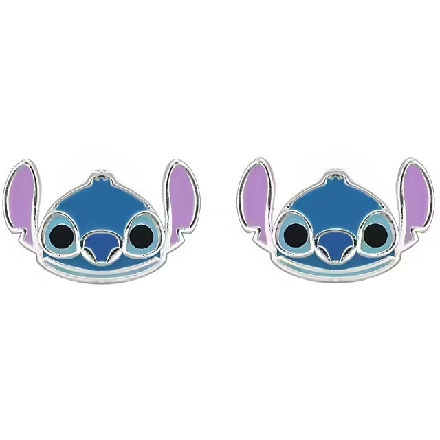 Disney Children's Silver Earring/ ES00097SRHL