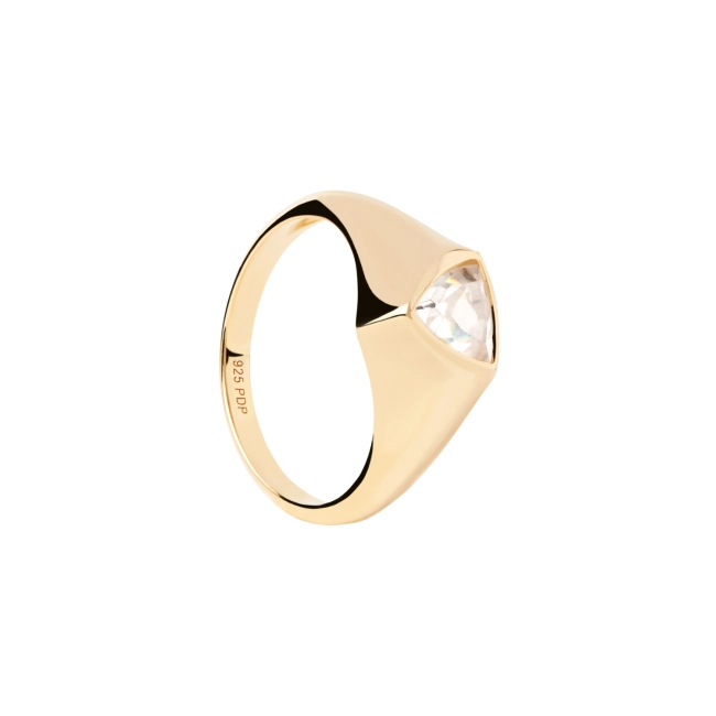 PDPAOLA 18K Gold Plated Silver Ring/ AN01-986-18