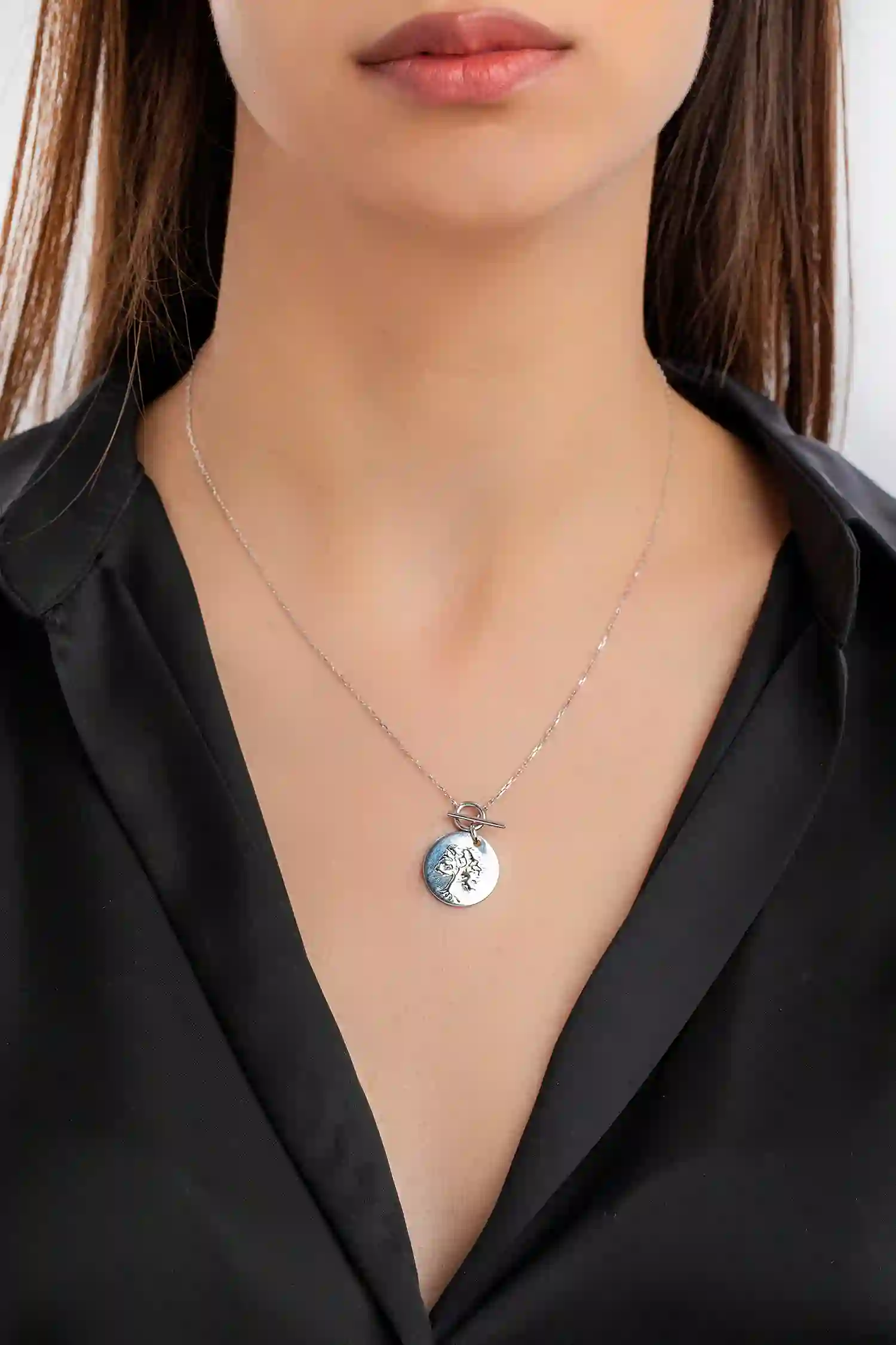 L'atelier Precieux Серебряное Ожерелье/ 72204445