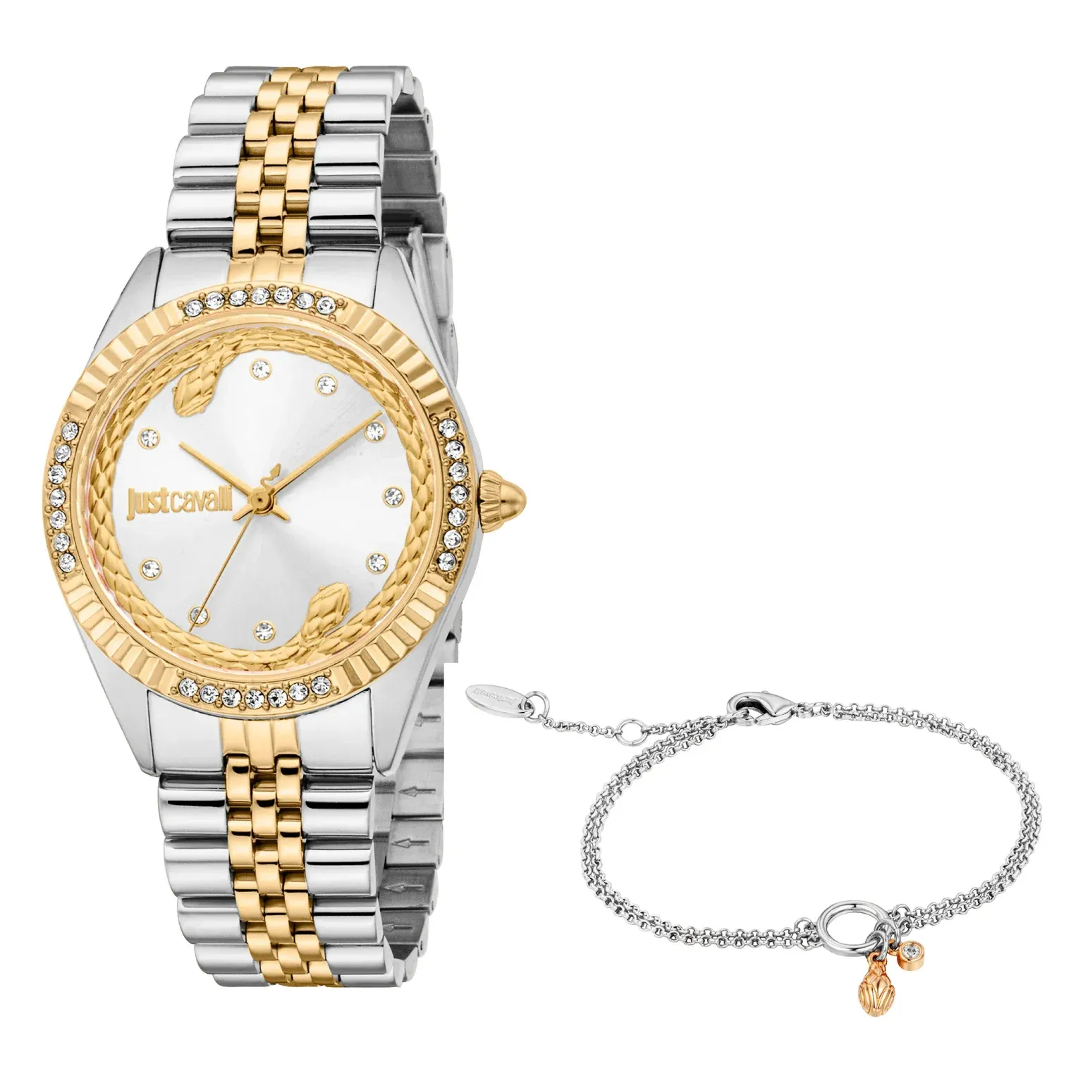Just Cavalli Ladies Quartz Set/ JC1L361M0075