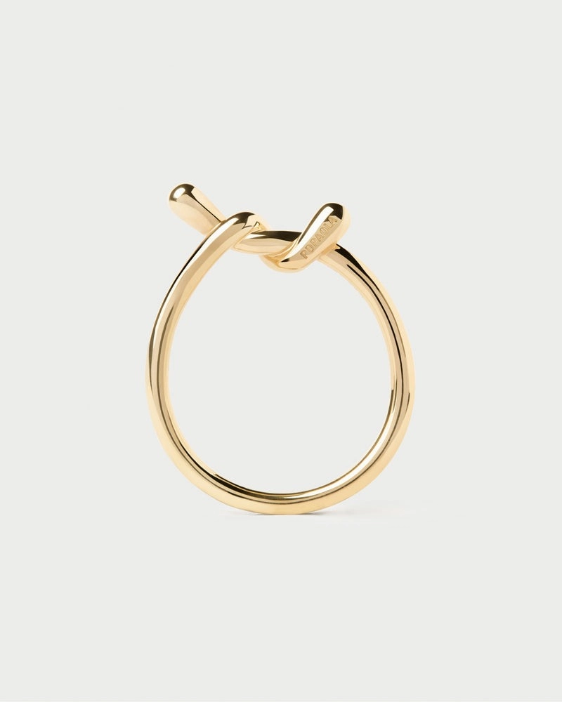 PDPAOLA 18K Gold Plated Silver Ring/ AN01-D23-16