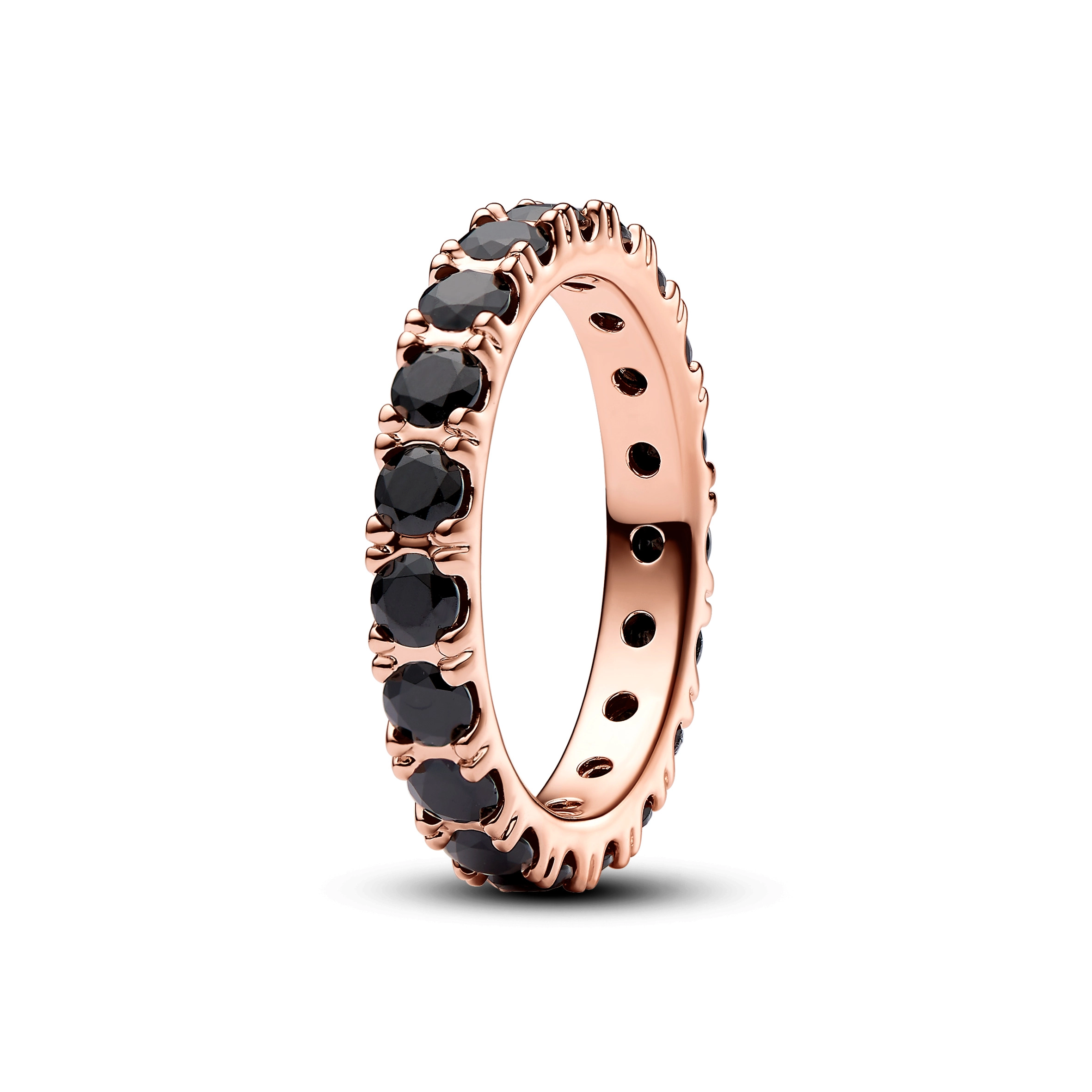 PANDORA Timeless серебряное кольцо с покрытием 14К розового золота/ 180050C02-54