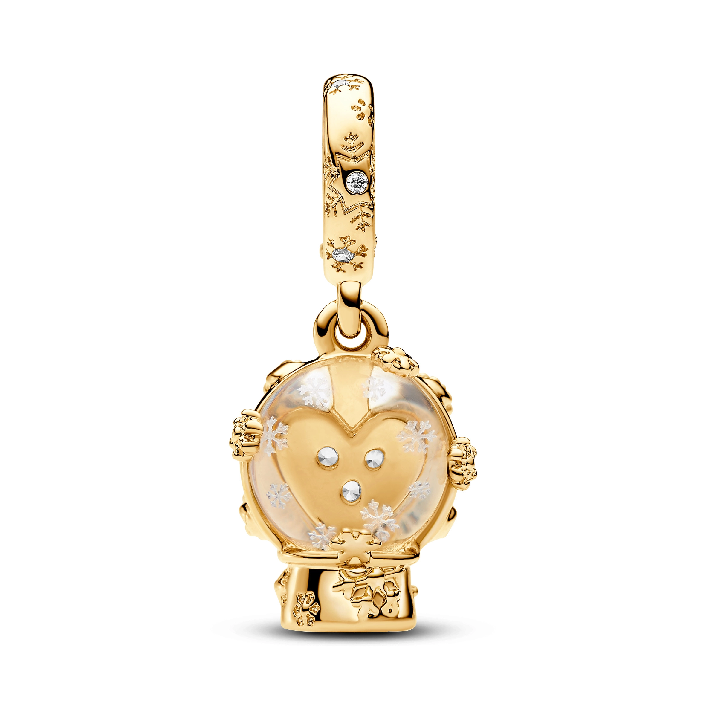 PANDORA Moments 14K Gold Plated Silver Charm/ 762825C01