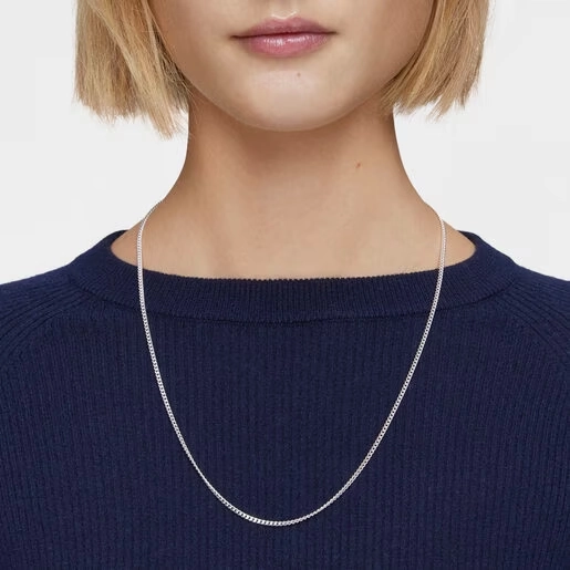 TOUS Silver Necklace/ 911902500