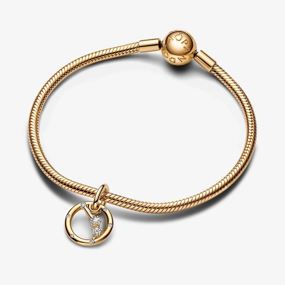 PANDORA Moments 14K Ոսկեպատ Արծաթյա Չարմ/ 762719C01