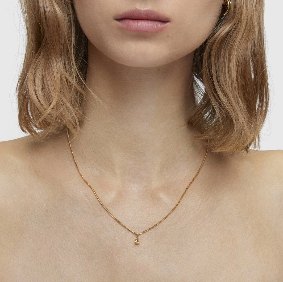 TOUS Серебряное ожерелье с позолотой 18K/311562700