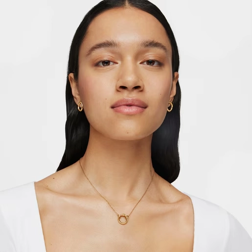 TOUS 18K Gold plated Silver Necklace/ 712342502