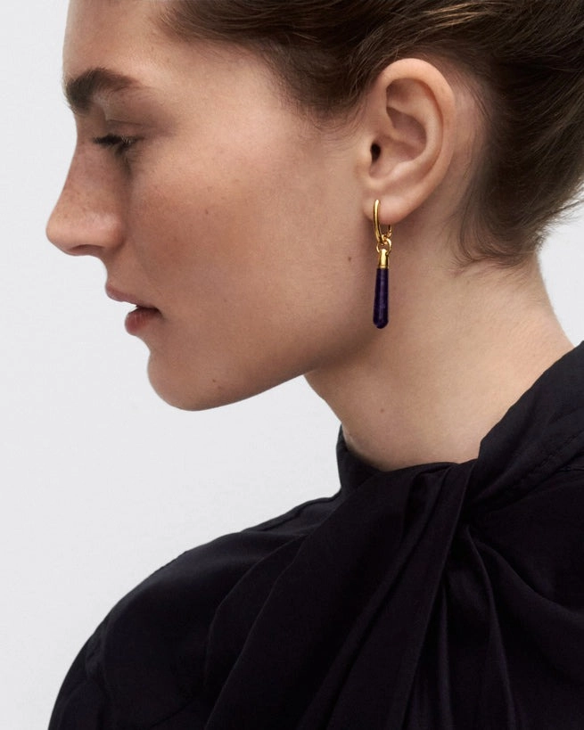 PDPAOLA 18K Gold Plated Silver Single Earring/ PG01-336-U