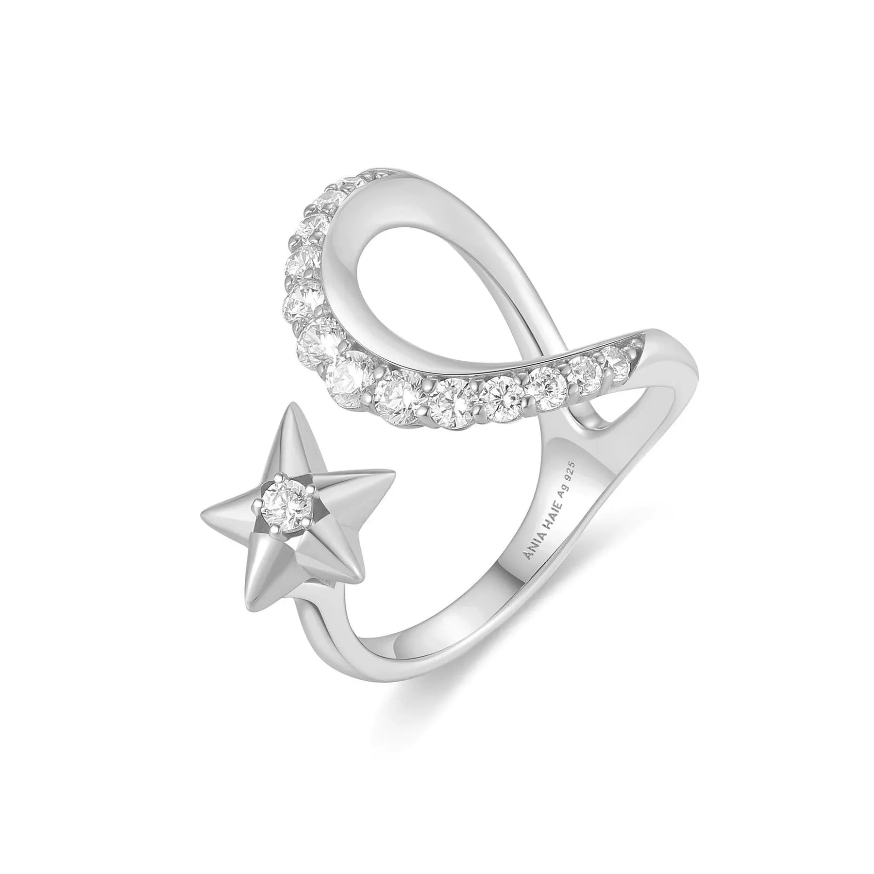 Ania Haie 14K Gold Plated Silver Ring/ R066-05H