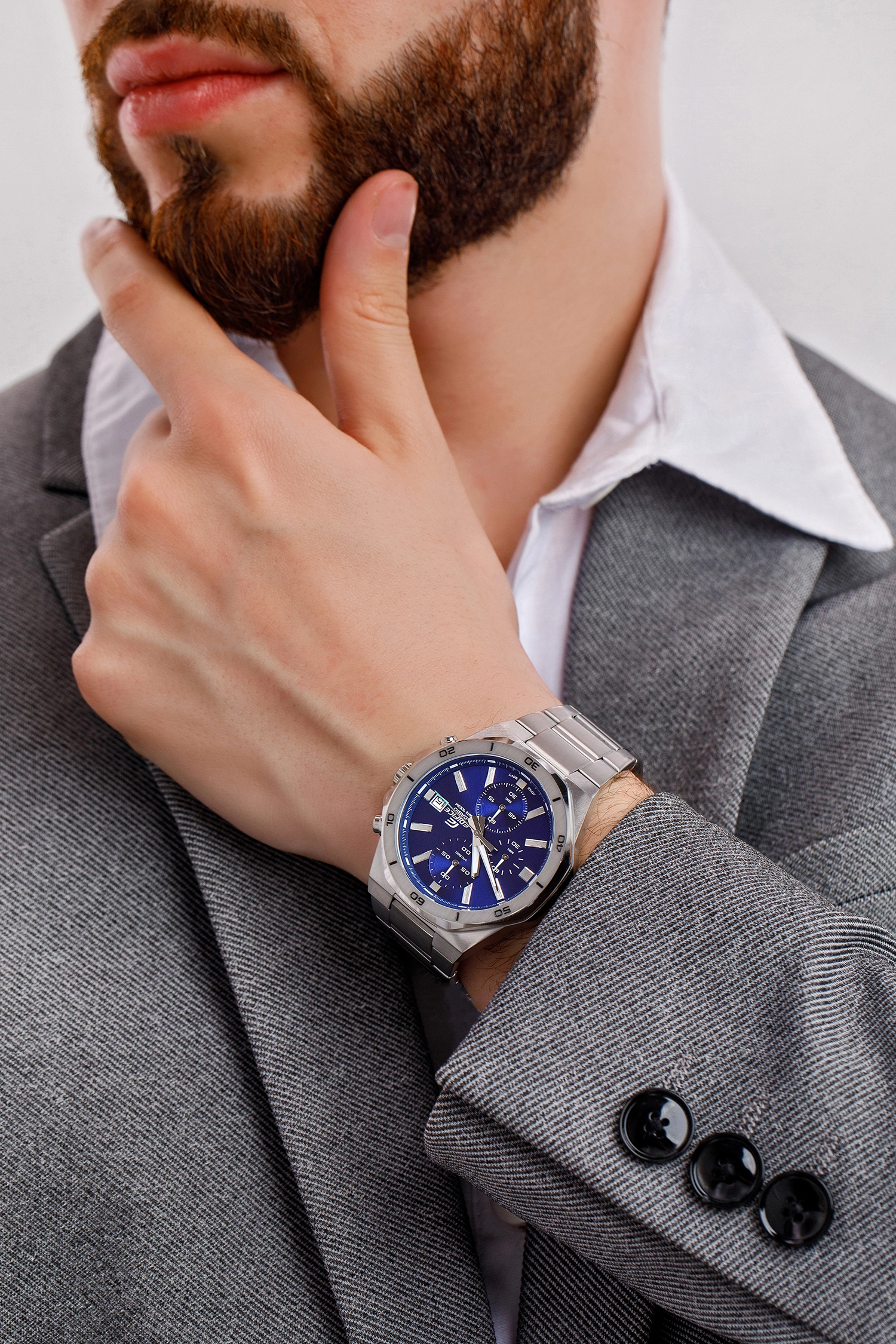 Casio Edifice Men's Wristwatch/ EFV-640D-2AVUDF