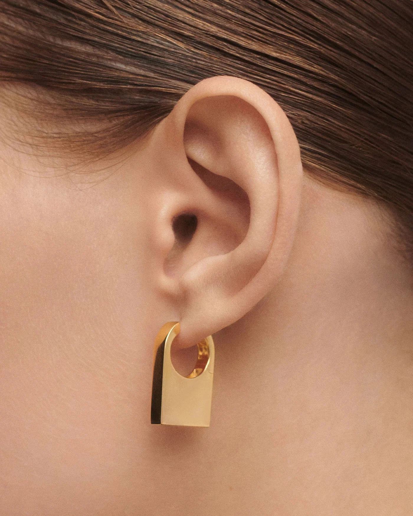 PDPAOLA 18K Gold Plated Silver Earring/ AR01-C33-U