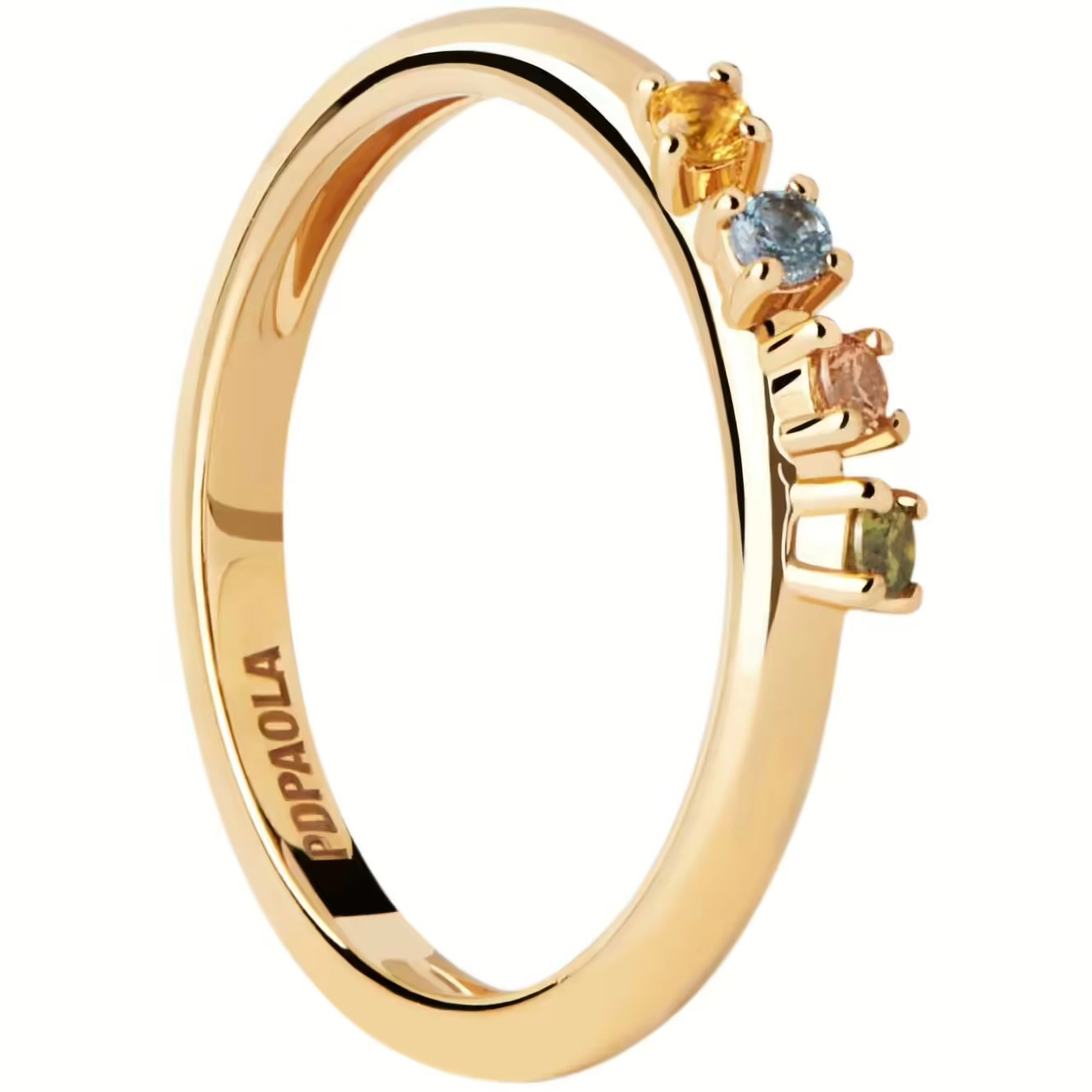 PDPAOLA 18K Gold Plated Silver Ring/ AN01-C10-12