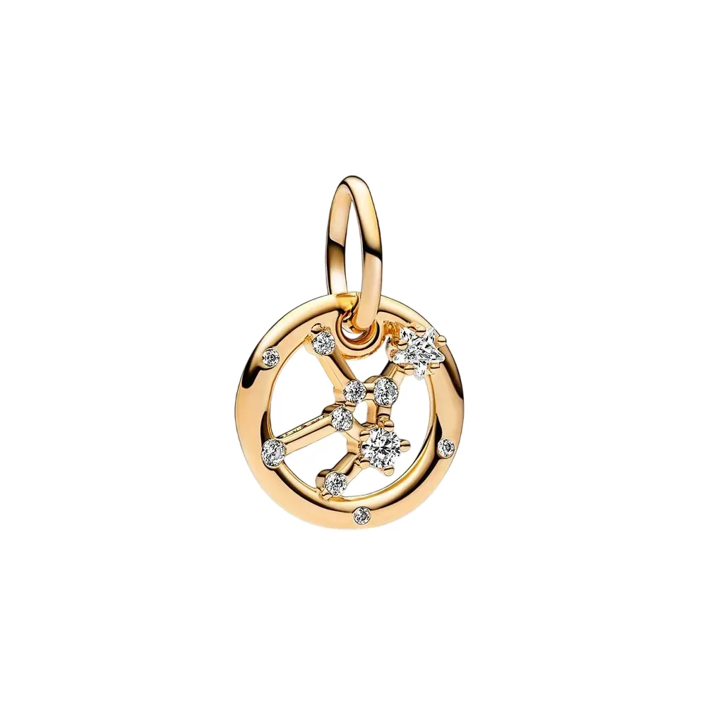 PANDORA Moments 14K Gold Plated Silver Charm/ 762715C01
