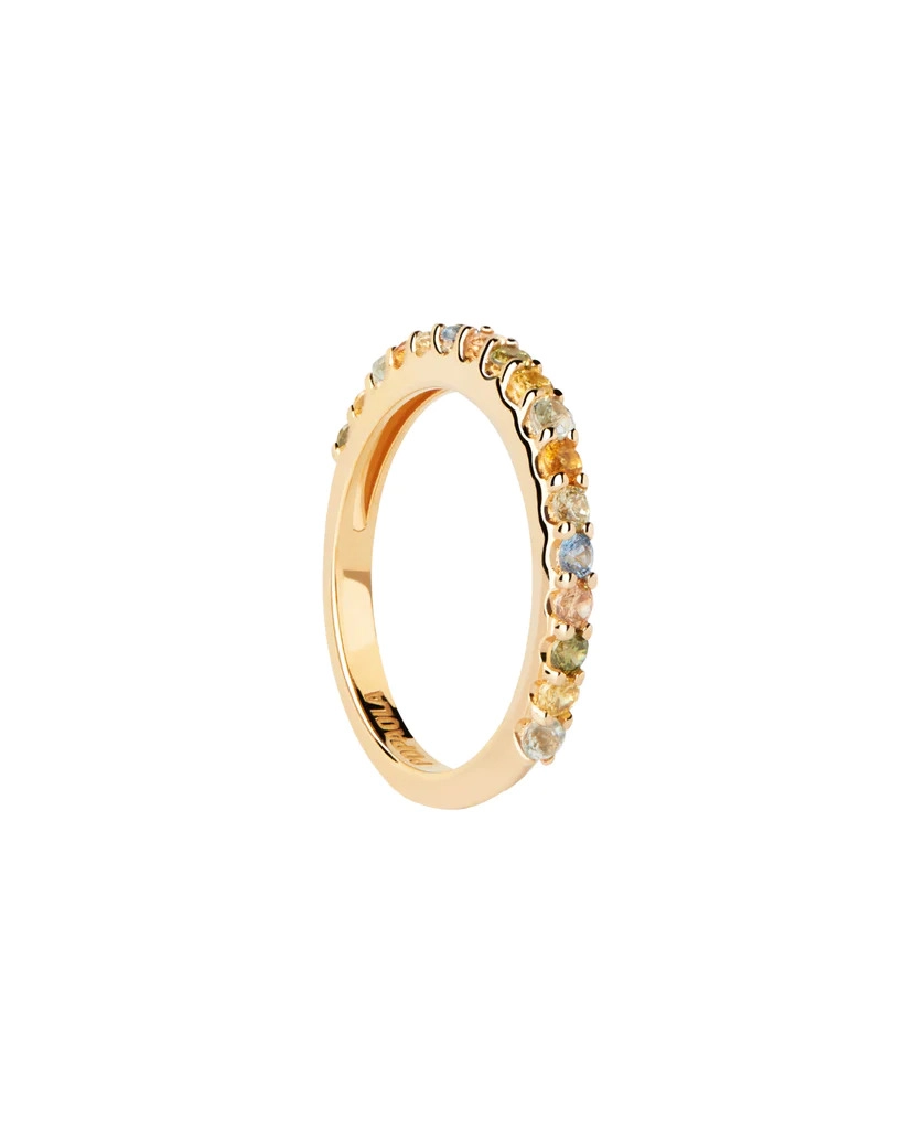 PDPAOLA 18K Gold Plated Silver Ring/ AN01-C07-14