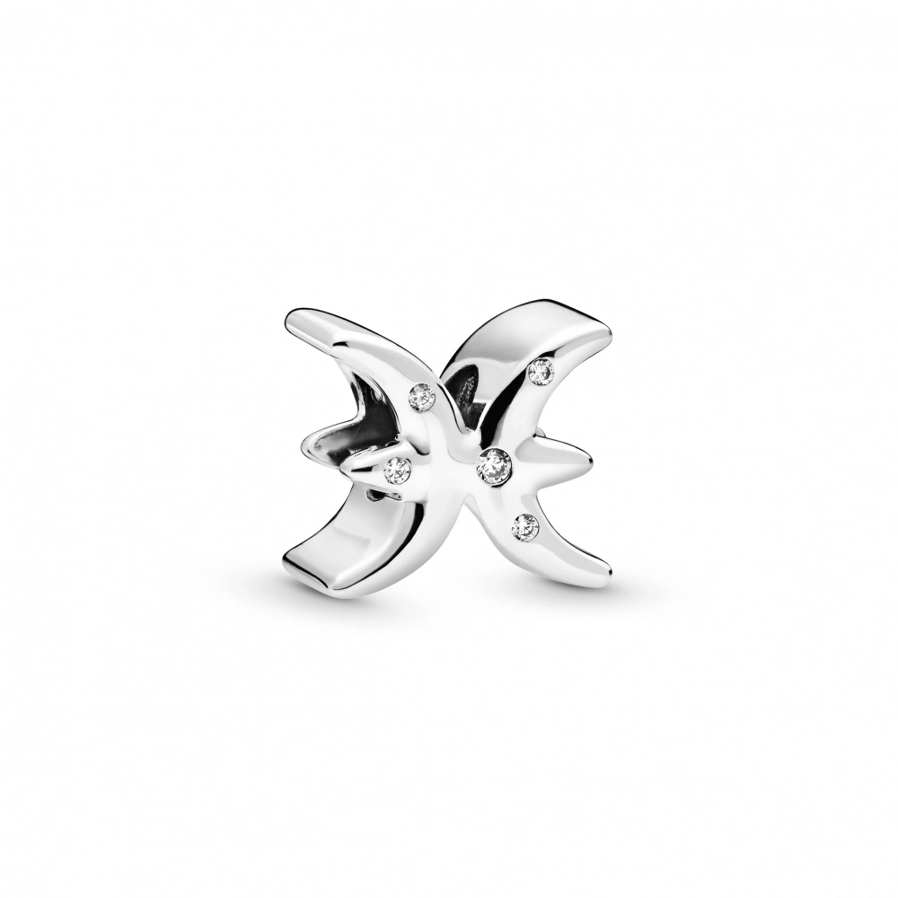 PANDORA Moments Silver Charm / Pisces / 798426C01