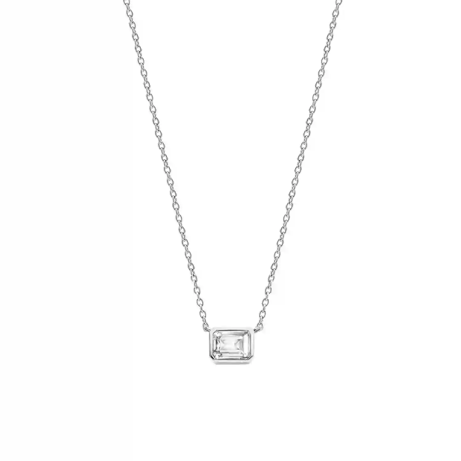 Ti Sento Серебряное Ожерелье/ 3998ZI-42