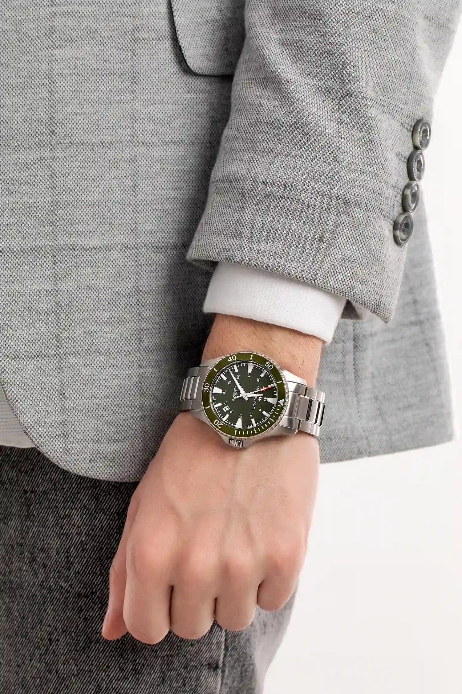 Khaki Navy Scuba Auto/H82375161
