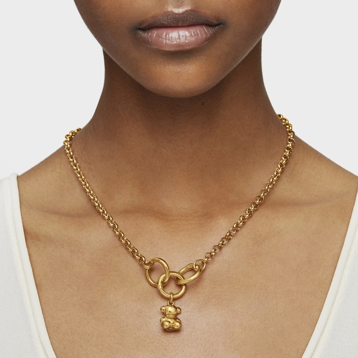 TOUS Silver Necklace/ 812342512