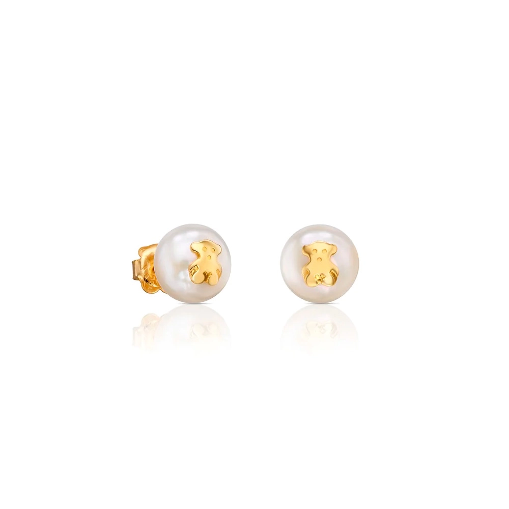 TOUS 18K Gold Earring/ 411003000