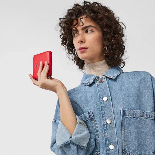 TOUS Ladies Leather Wallet/ 295901131