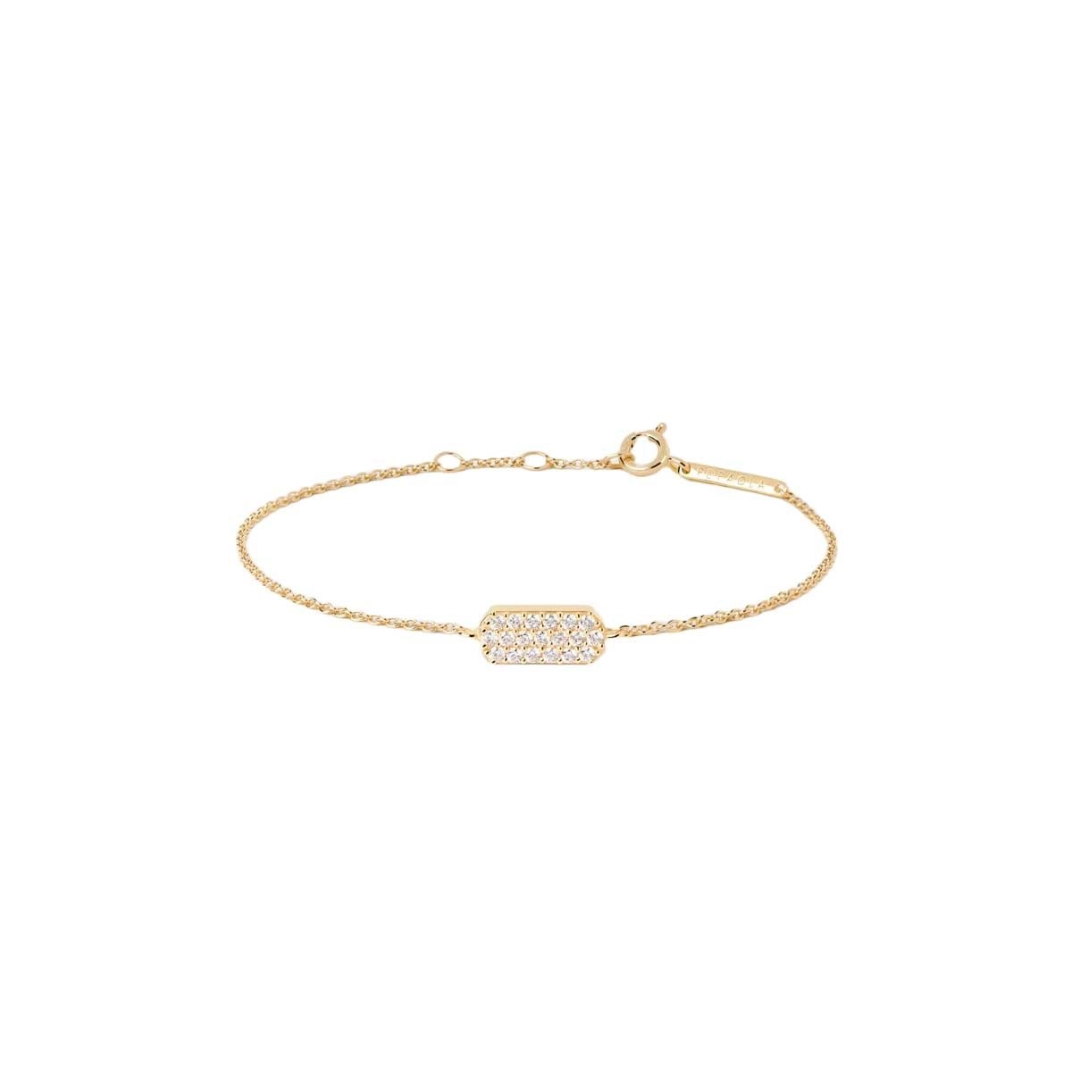 PDPAOLA 18K Gold Plated Silver Bracelet/ PU01-415-U