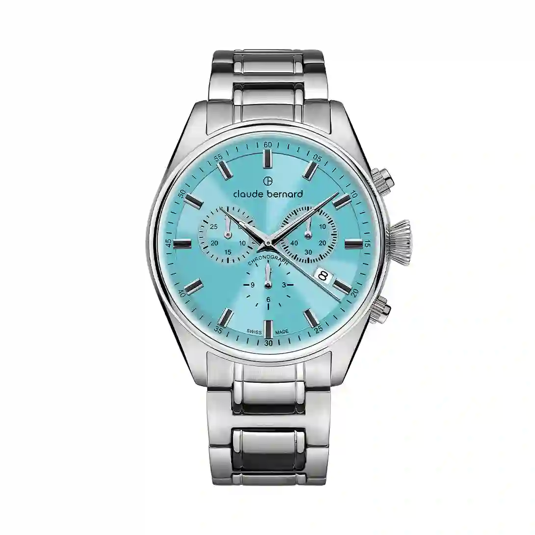Claude Bernard Men's Wristwatch/ 10254 3M BUICN Switzerland
