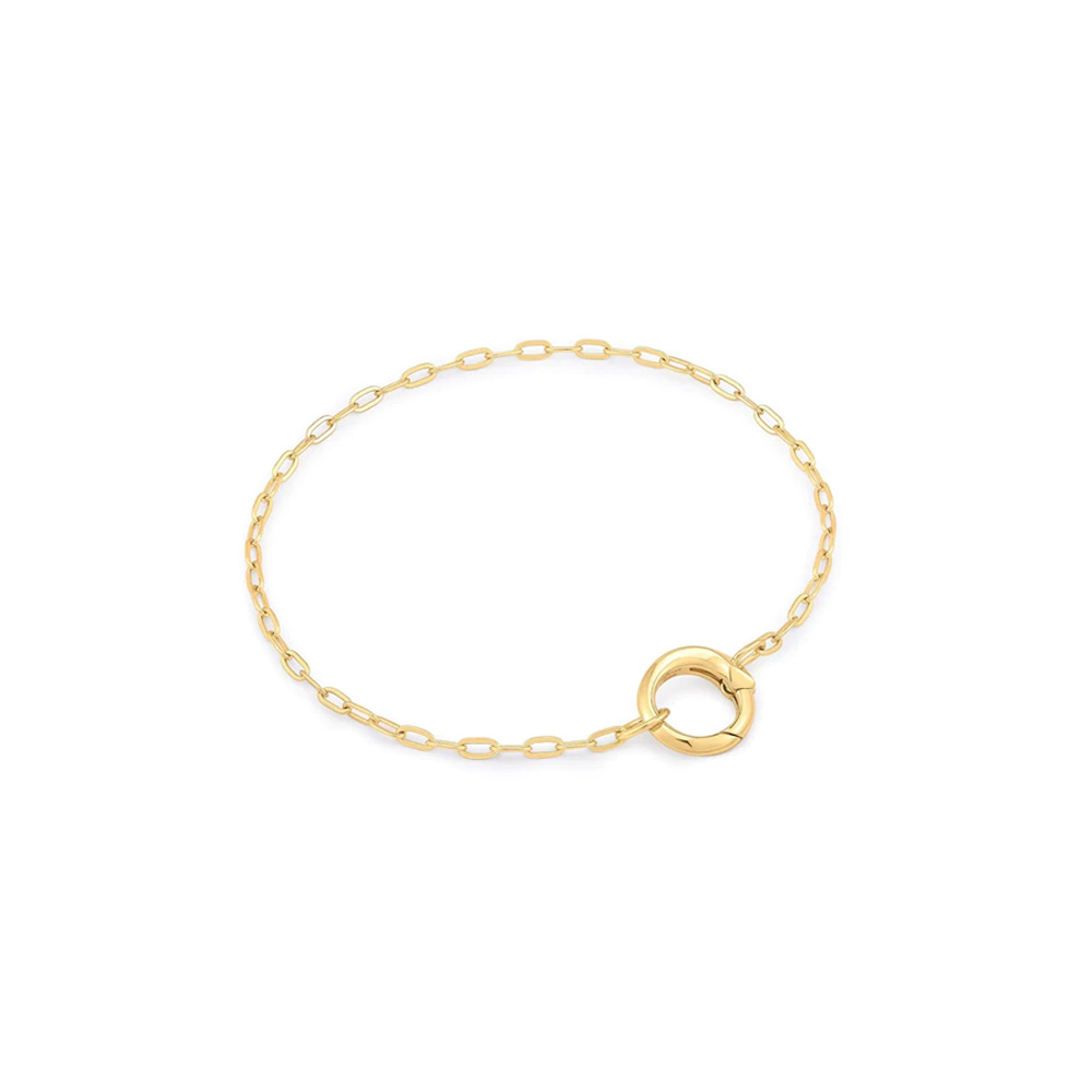 Ania Haie 14K Gold Plated Silver Bracelet/ B048-02G