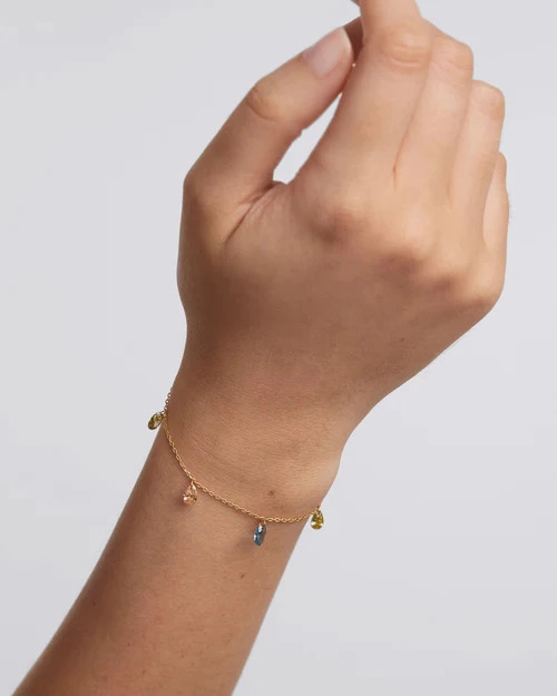 PDPAOLA 18K Gold Plated Silver Bracelet/ PU01-790-U