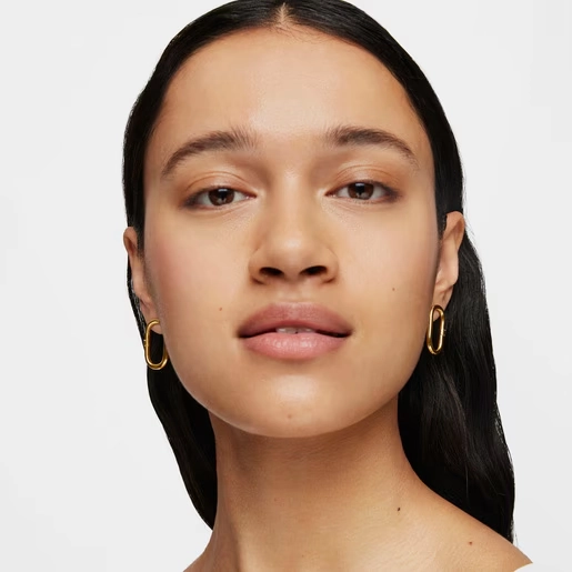 TOUS 18K Gold plated Silver Earring/ 1004163500