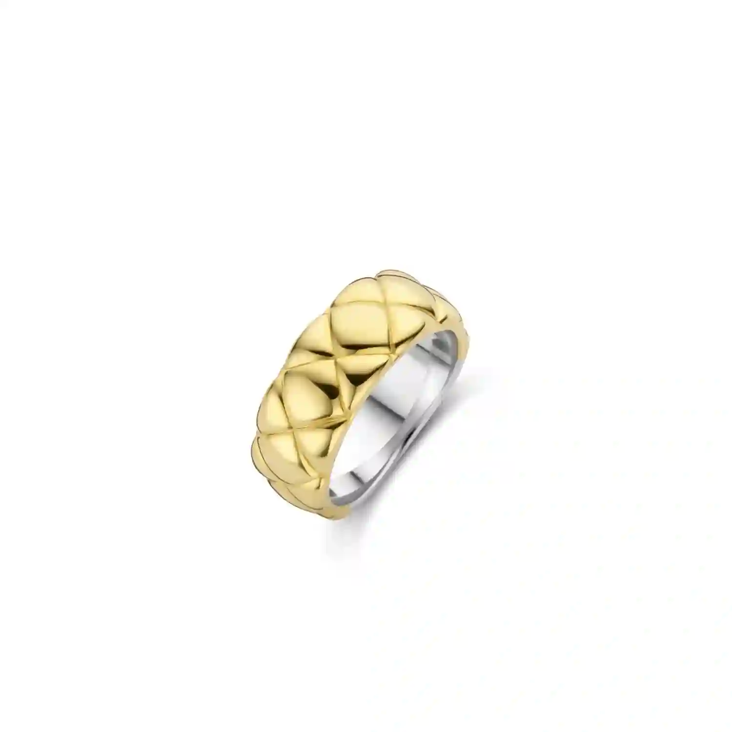 Ti Sento 14K Gold Plated Silver Ring/ 12288SY-54