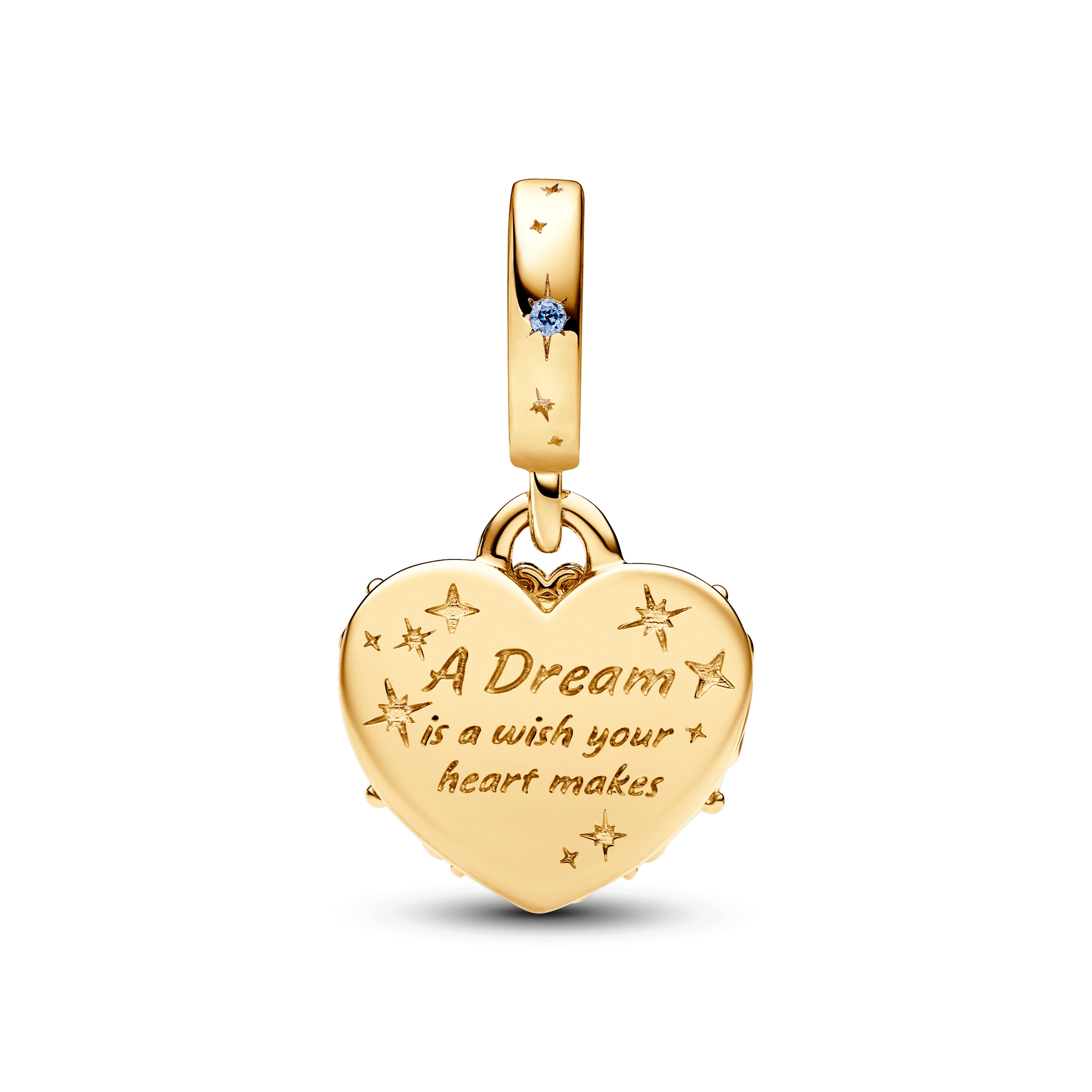 PANDORA Disney 14K Ոսկեպատ Արծաթյա Չարմ/ 763072C01