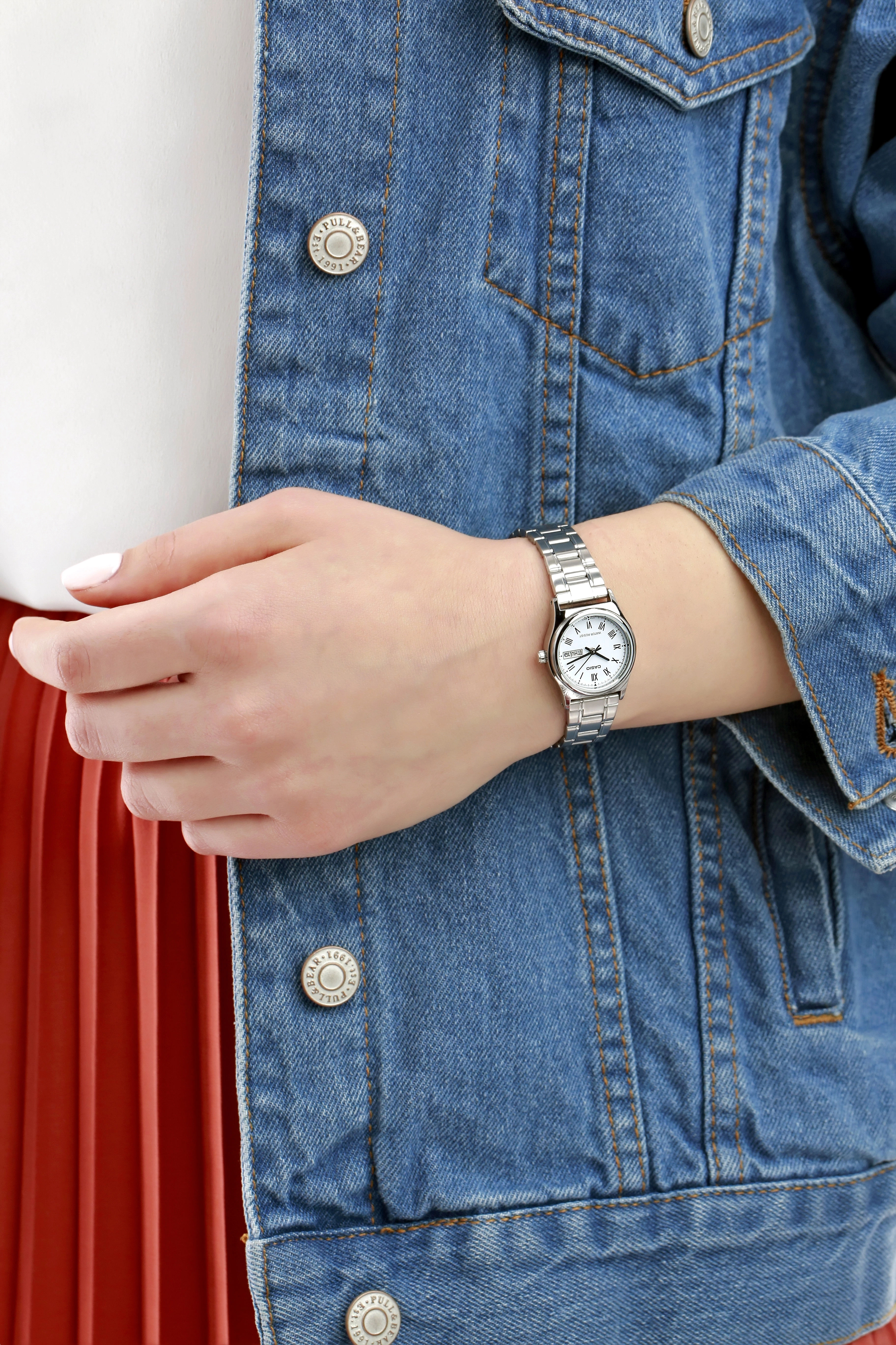 Casio General Ladies Wristwatch/ LTP-V006D-2BUDF