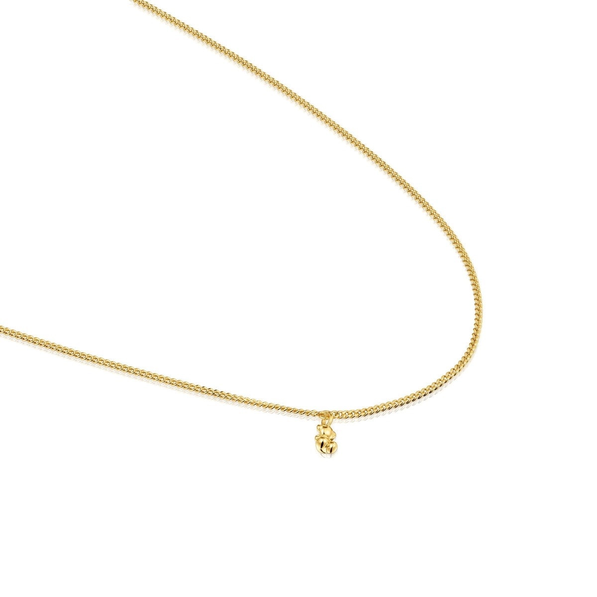 TOUS Серебряное ожерелье с позолотой 18K/311562700