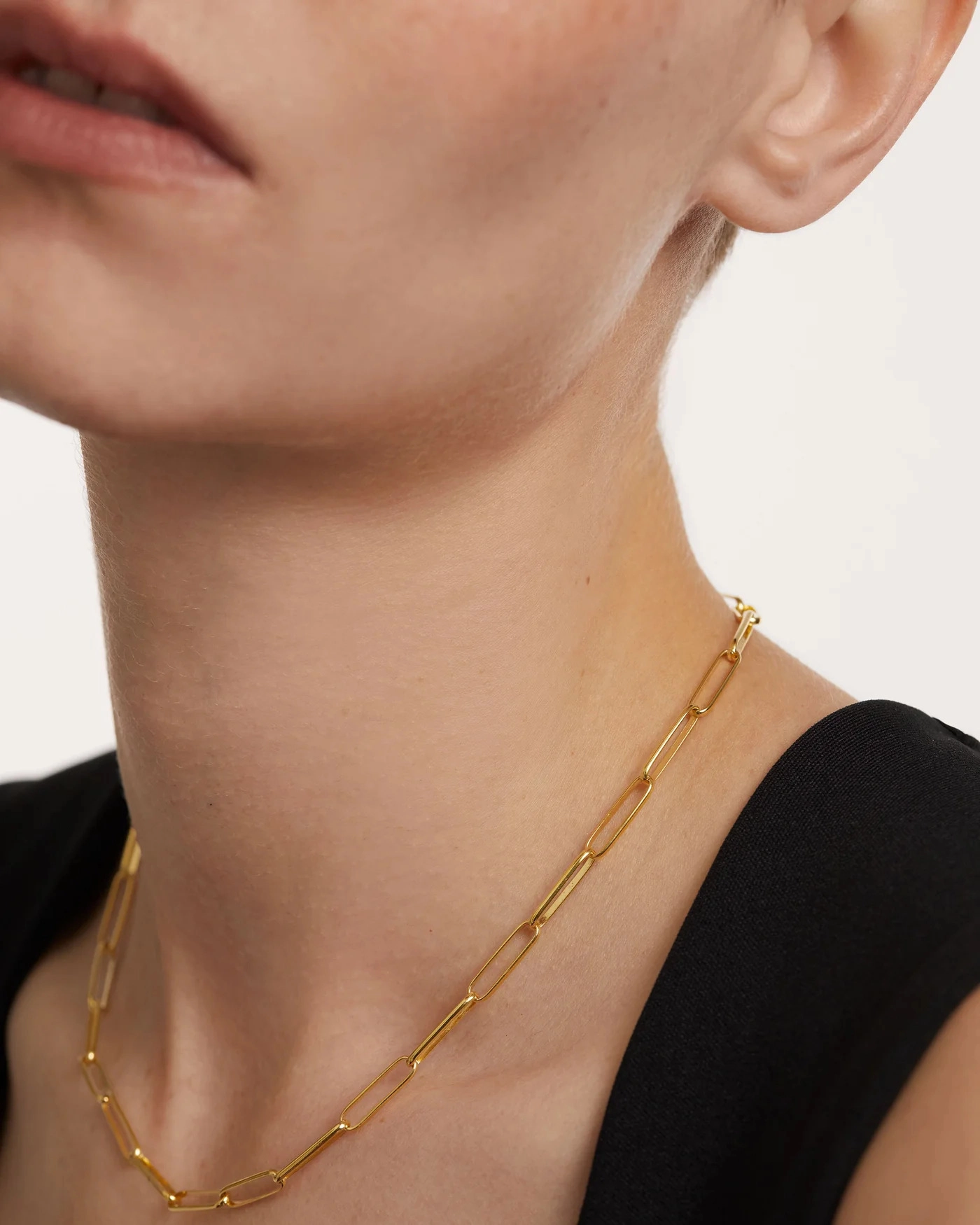PDPAOLA 18K Gold Plated Silver Necklace/ CO01-460-U
