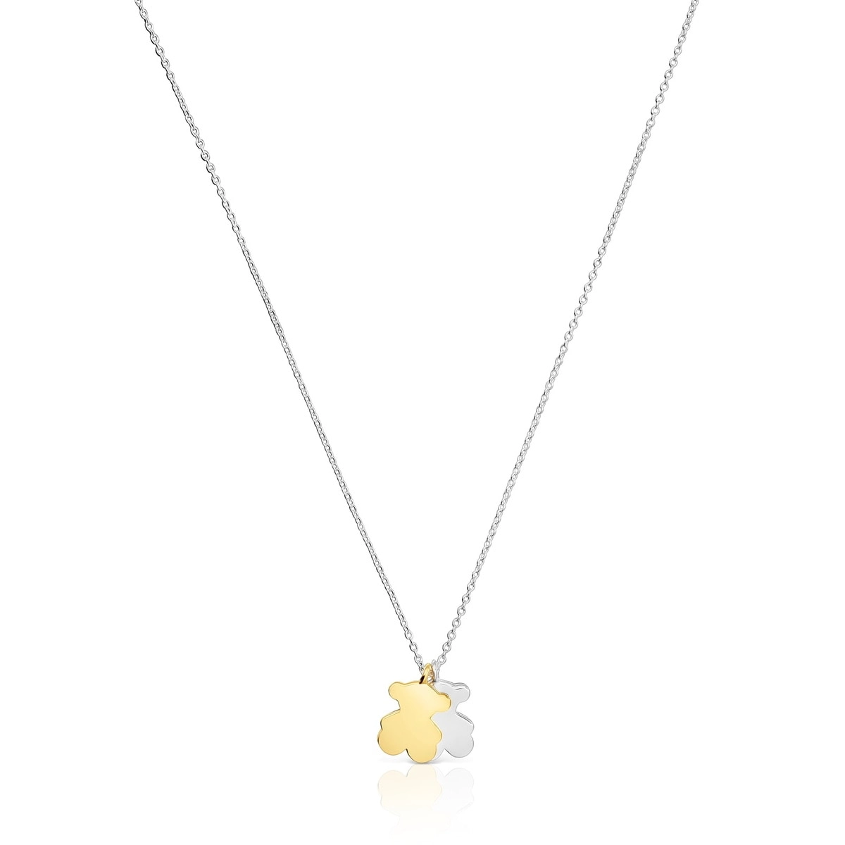 TOUS 18K Gold Plated Silver Necklace/ 1004358900