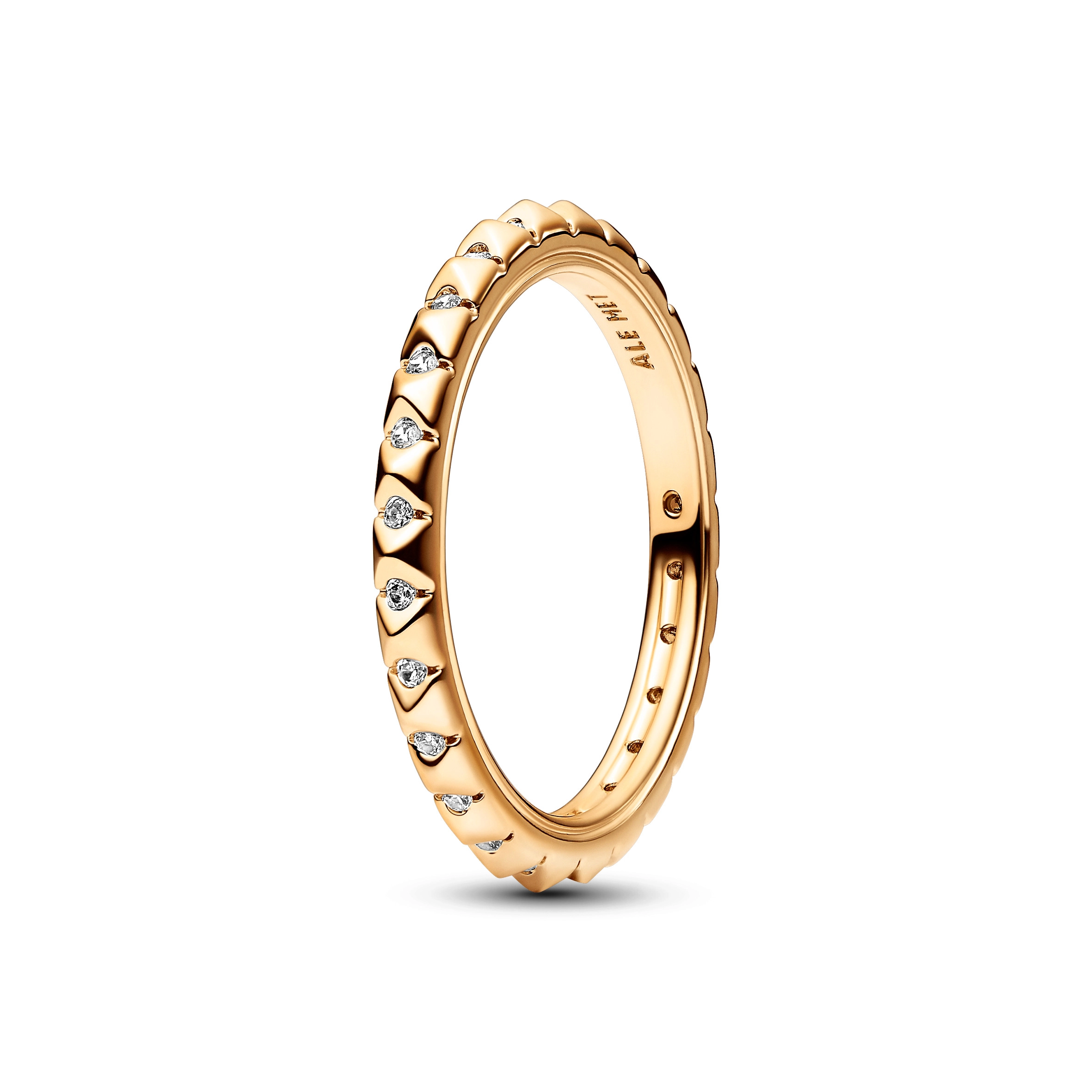PANDORA Me 14K Gold Plated Silver Ring/ 162800C01-54