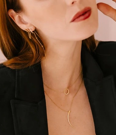 Zag Bijoux Серьги/ SEL13591-01WHT