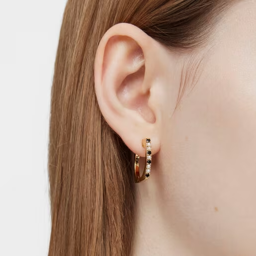 【HYERES LOR】23SS★ Erite23 SV(C) Combi One Touch Earring L HYERES LOR】23SS☆ H edition SL (C) One touch earrings S